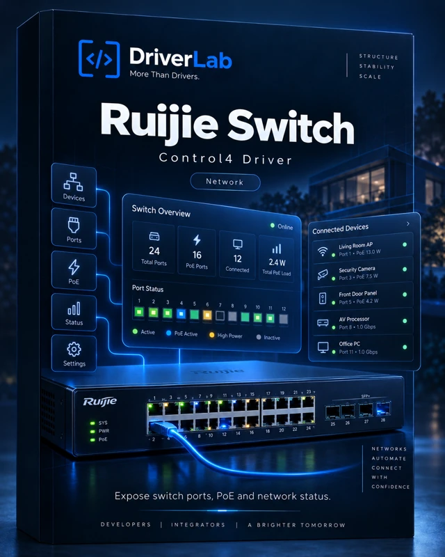 Ruijie Switch product artwork